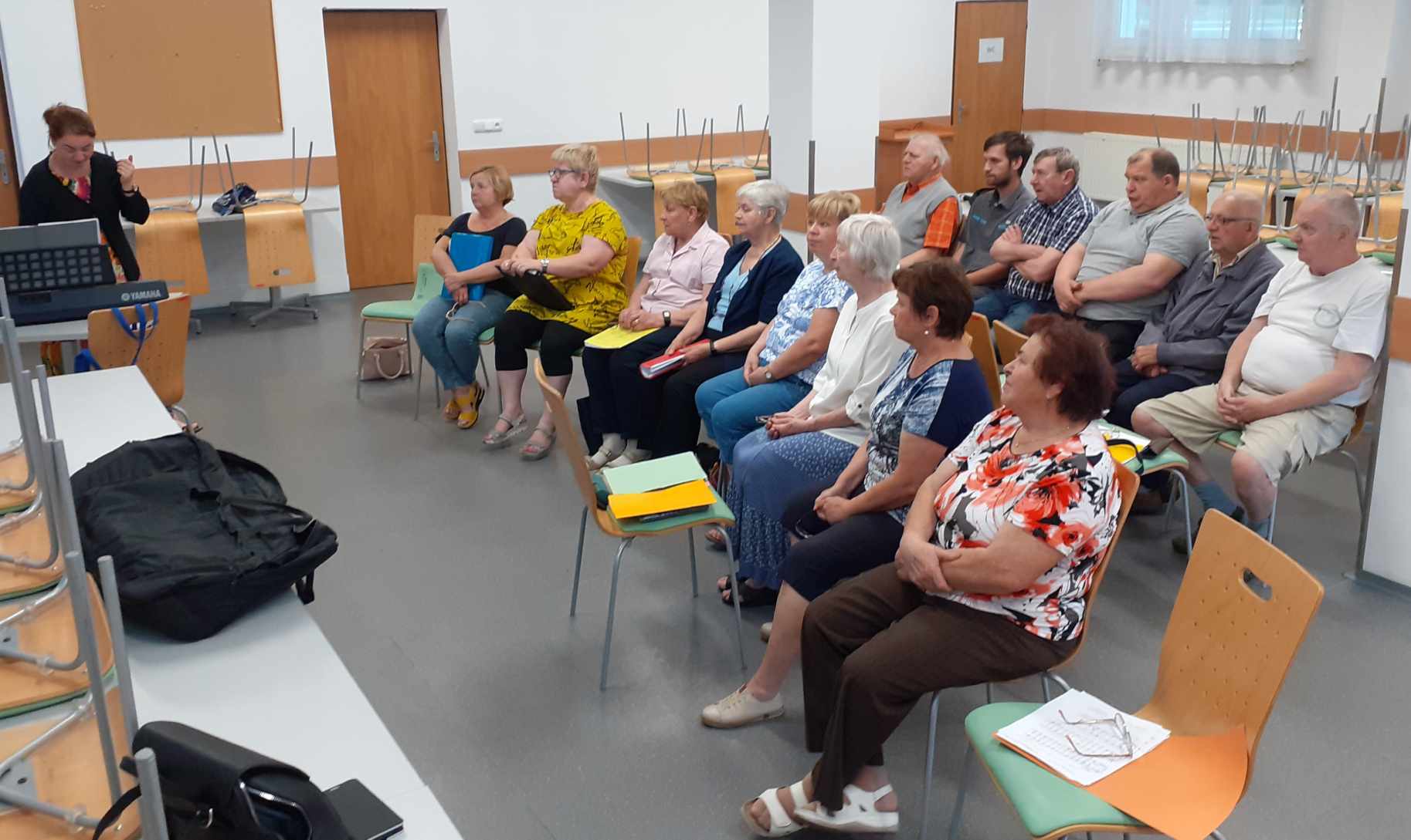 Pomimo remontu chórzyści spotykają się na próbach