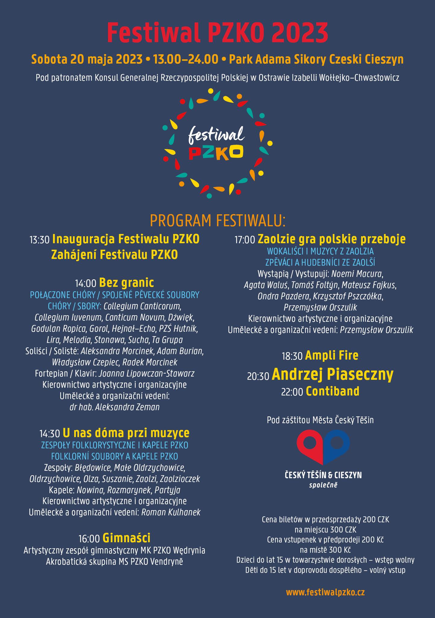 FESTIWAL PZKO, sobota 20.5.2023