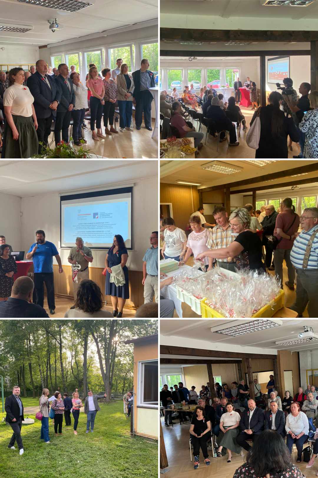 Koniec drewnianego budynku