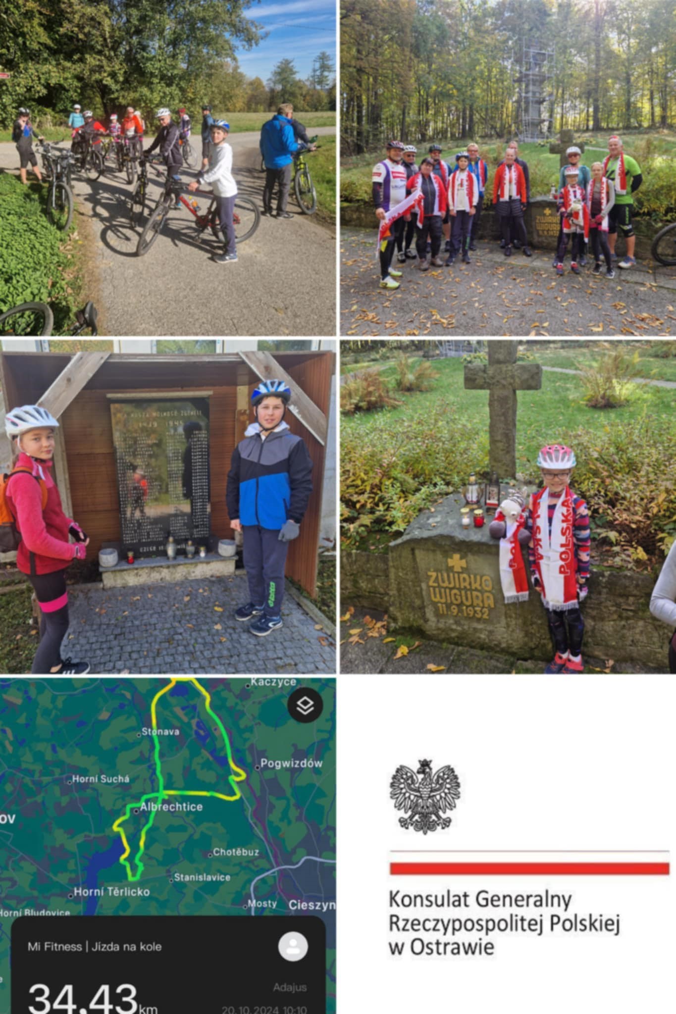 Zaolziański Trójbój Sportowy: rajd rowerowy - cz. I