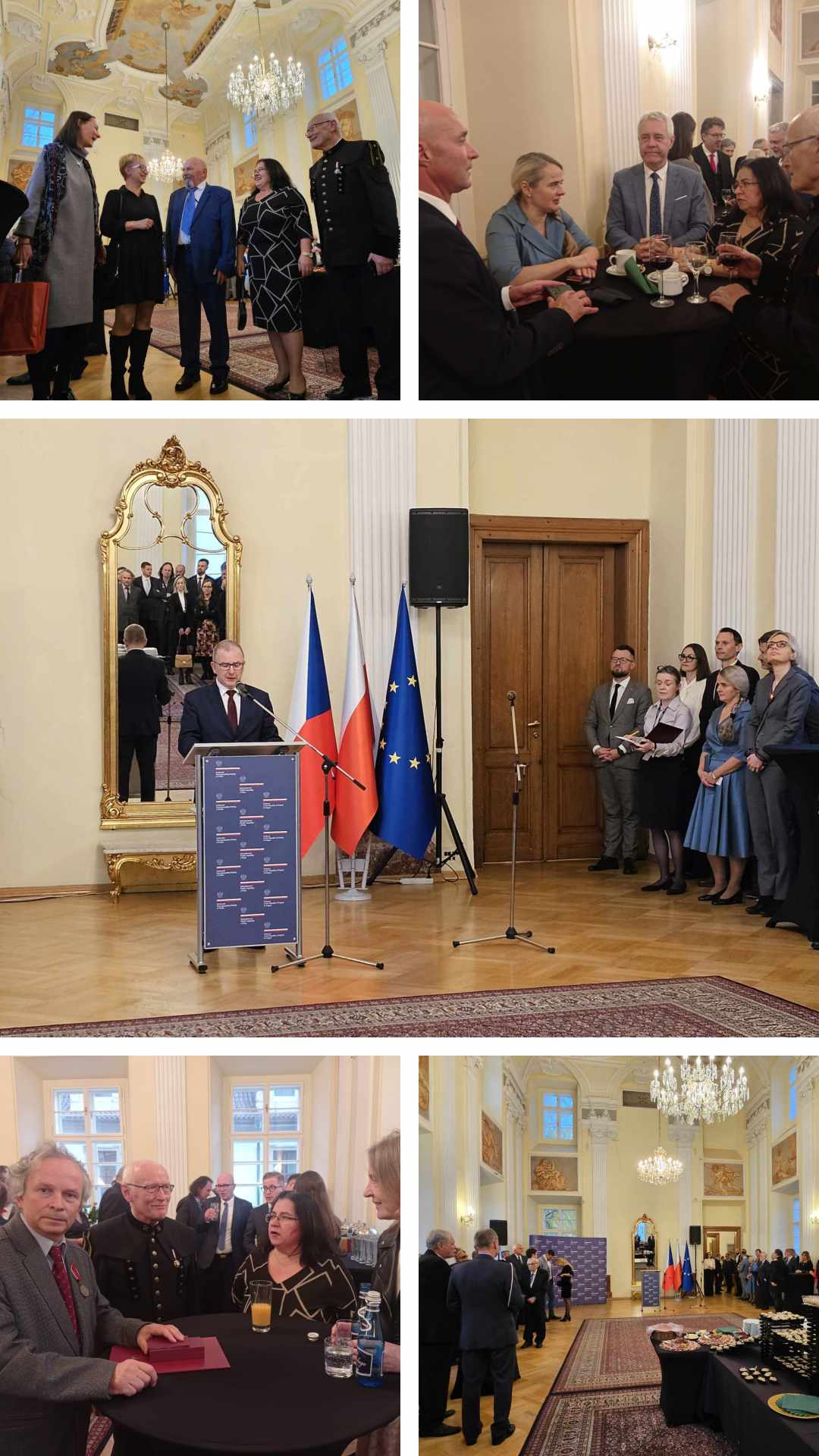 UROCZYSTE SPOTKANIE Z POLSKĄ MNIEJSZOŚCIĄ W AMBASADZIE RP W PRADZE