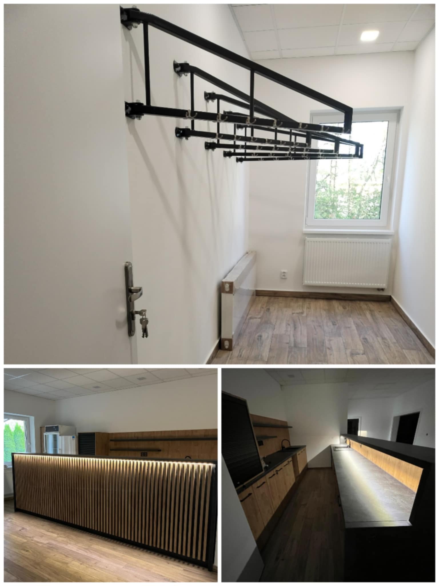 Nowe meble i szatnia