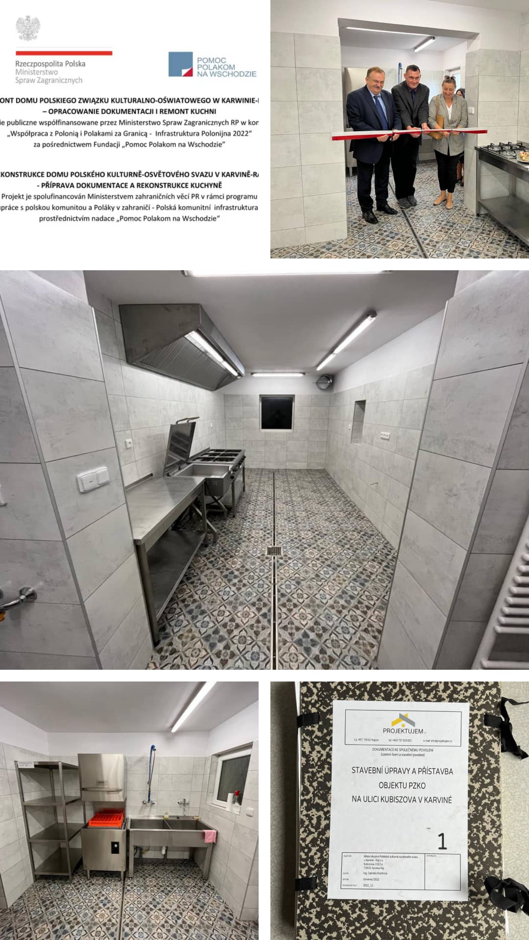 Remont kuchni zakończony a dokumentacja projektowa przygotowana