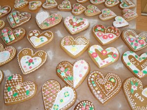 Odpustowe serca już upieczone