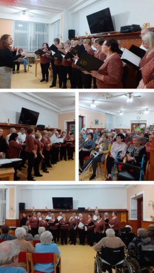 Kolędowanie wśród seniorów