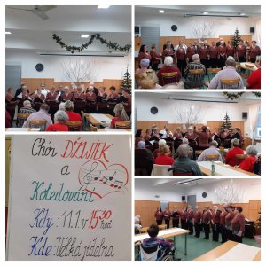 Polskie kolędy (i nie tylko) w Domie Seniora w Karwinie -Nowym Mieście zaprezentował "Dźwięk"