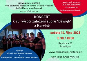 Chór mieszany Dźwięk zaprasza do Prostějova