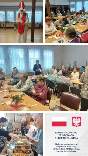 Spotkanie opłatkowe Klubu Kobiet i Klubu Seniora